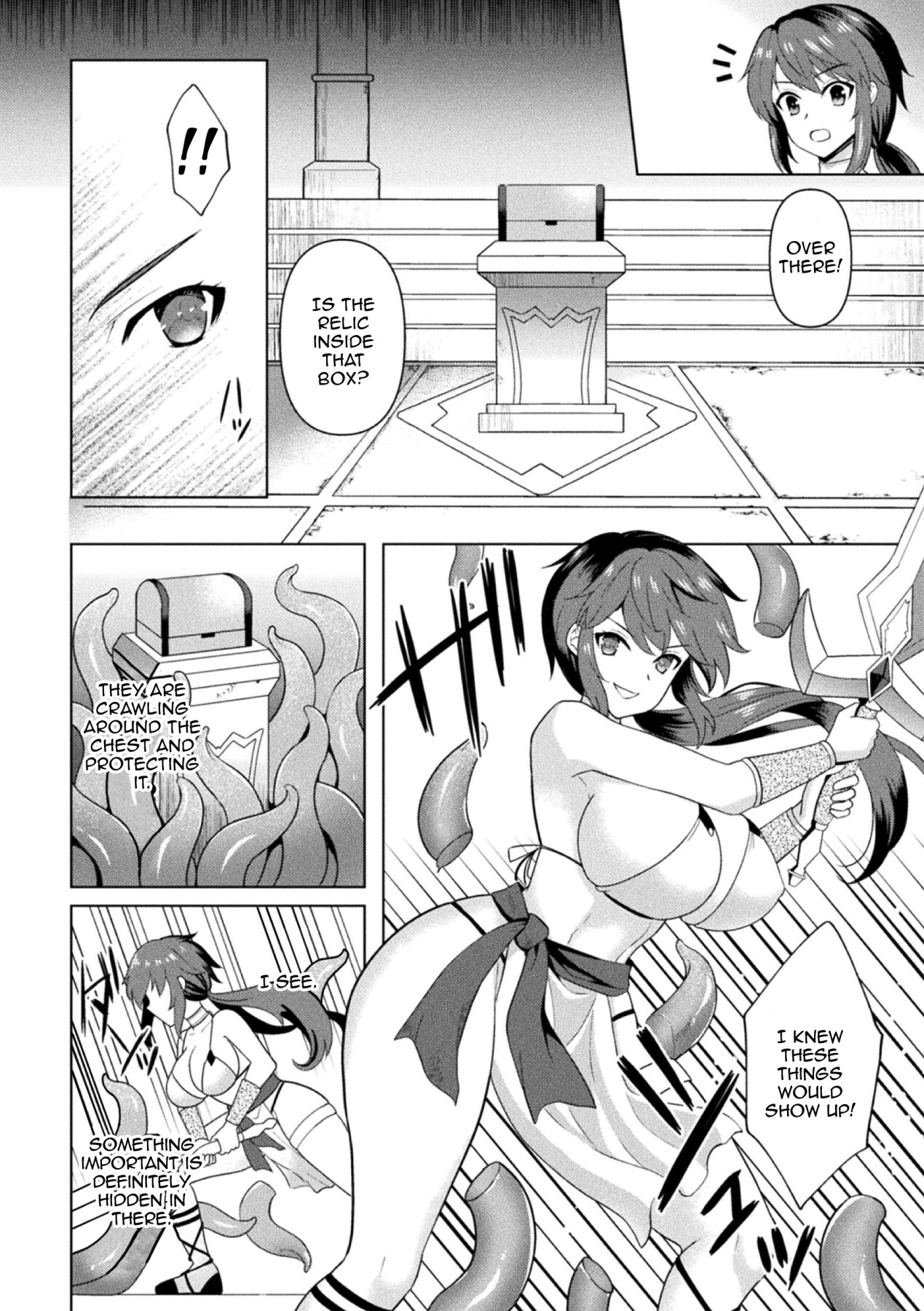 Hentai Manga Comic-Feminized Knight Belveed-Read-4